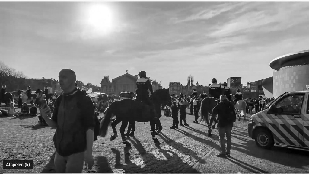 Onze gezondheid was niet in gevaar, wel ons demonstratierecht.